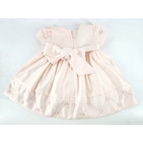 Cinderella Baby Girl Formal Dress Size 9M Pink beaded A-line Special Occasion - Picture 4 of 6